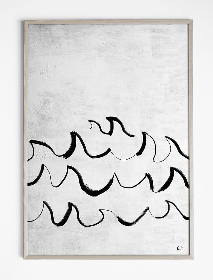 WAVE POSTER - 50x70 cm