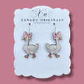 Whimsical Goose Earrings