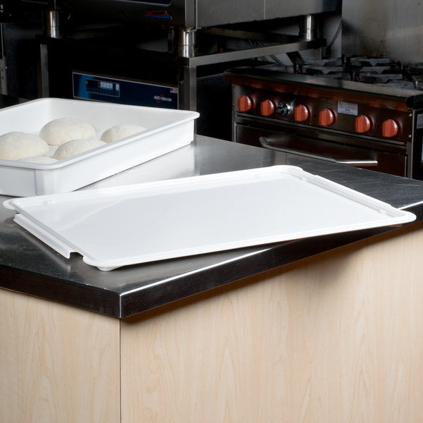 White Fiberglass Dough Proofing Box Lid