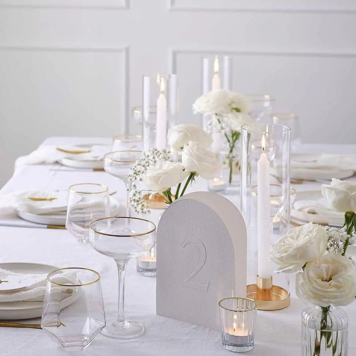 White Paper Wedding Backdrop - White Hanging Backdrop Decoration - White Wedding - Modern Luxe Wedding Supplies - White Party Decorations - Jolie Fete UK