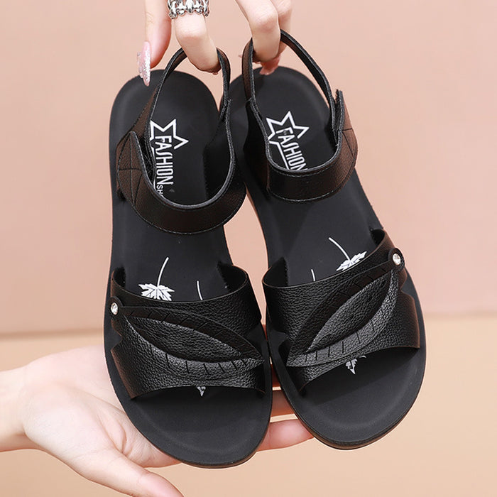 Women's Comfort Flat Sandals | Soft Sole Non-Slip Shoes