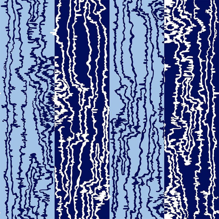 Yari Indigo Blue | Throw Pillow