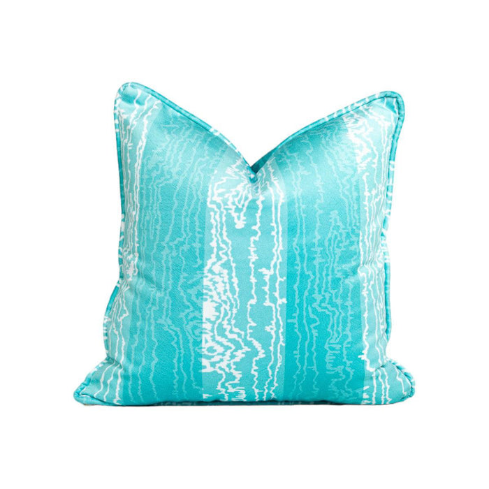 Yari Opal Blue | Throw Pillow